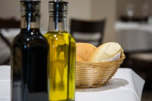 Oil, Balsamic Vinegar and Bread